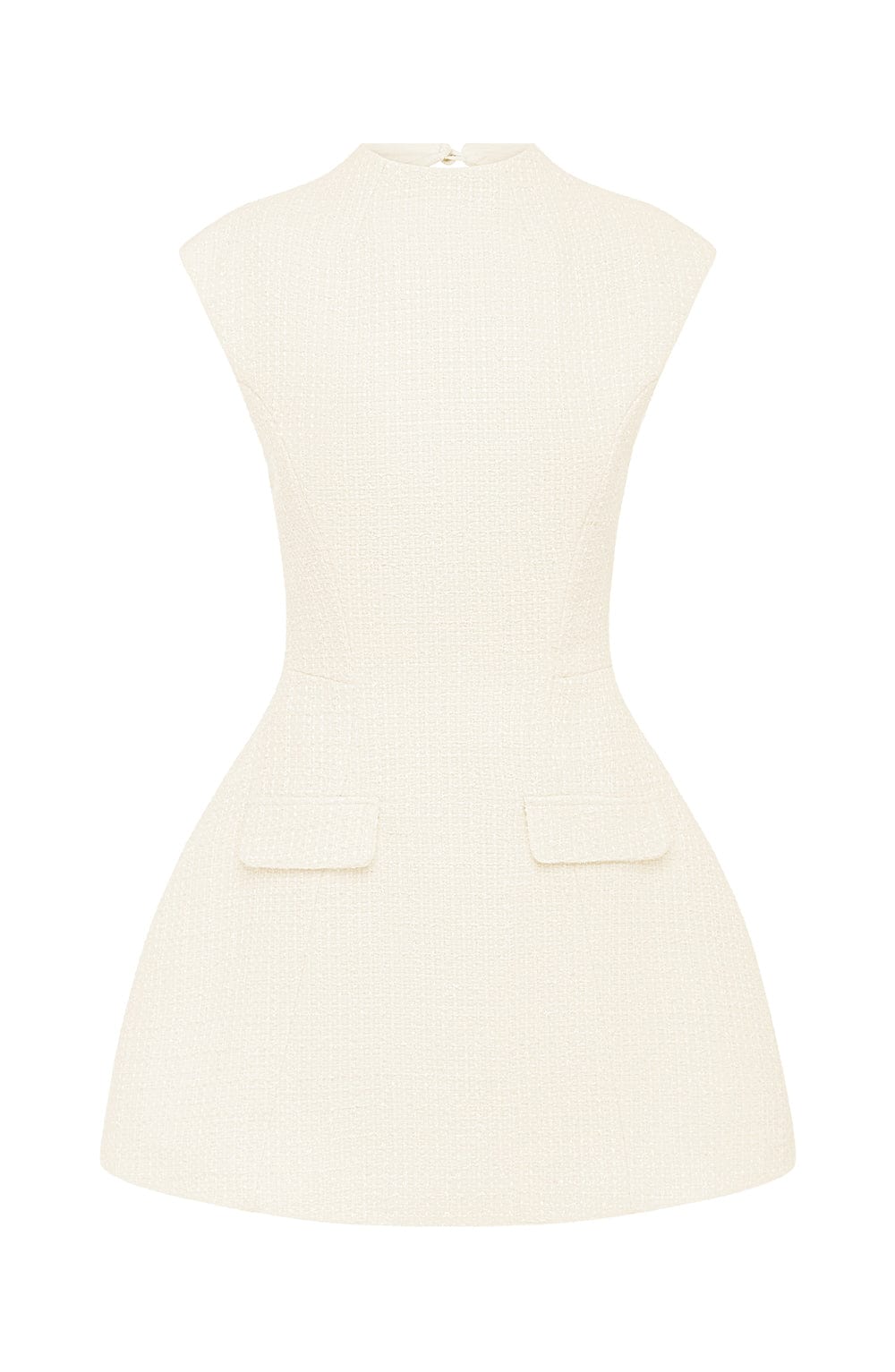 Amelella Mini Dress in Ivory by Clandour, product photo 10