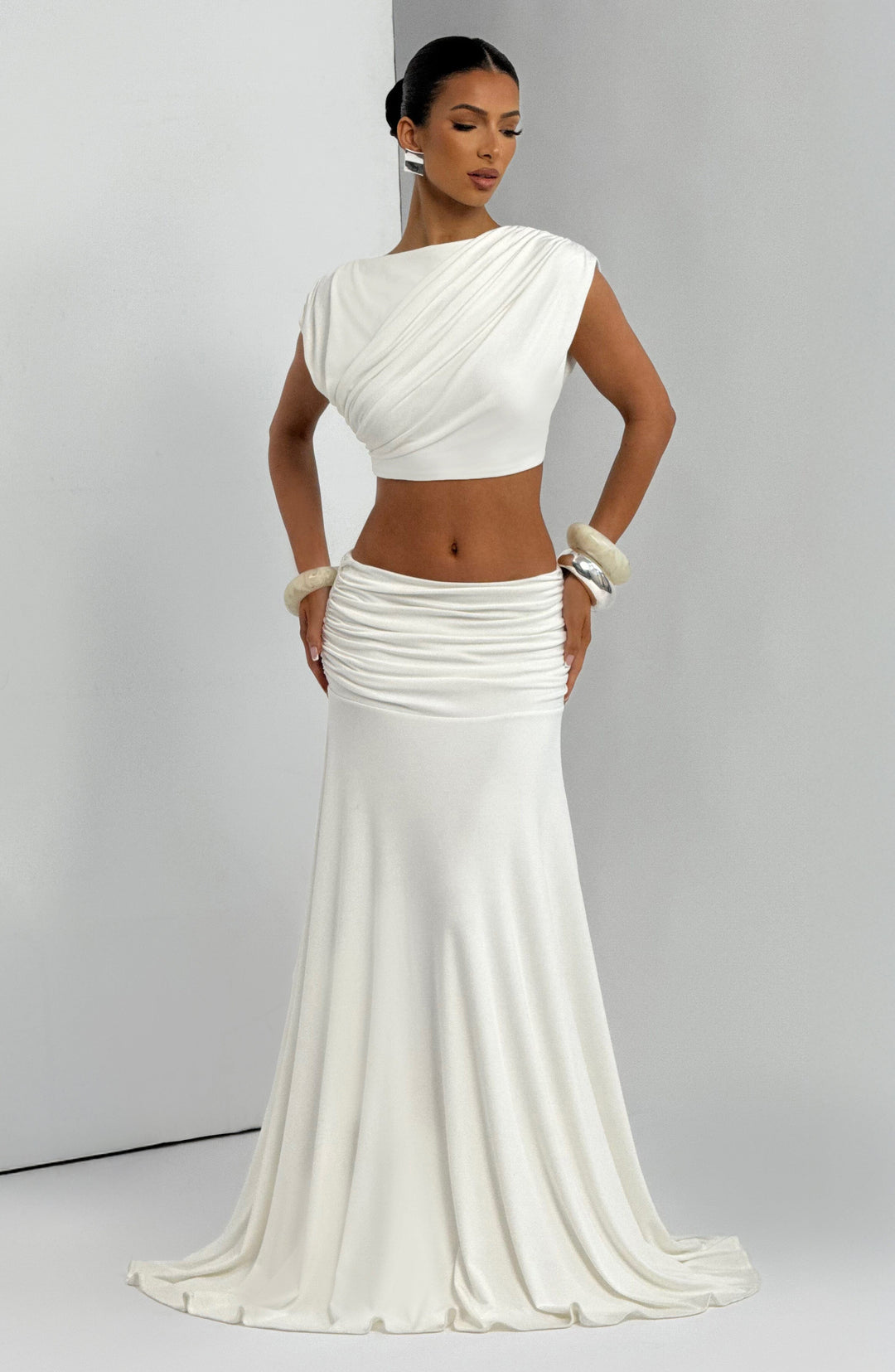 Avelaelle Top in Ivory by Clandour, product photo 7