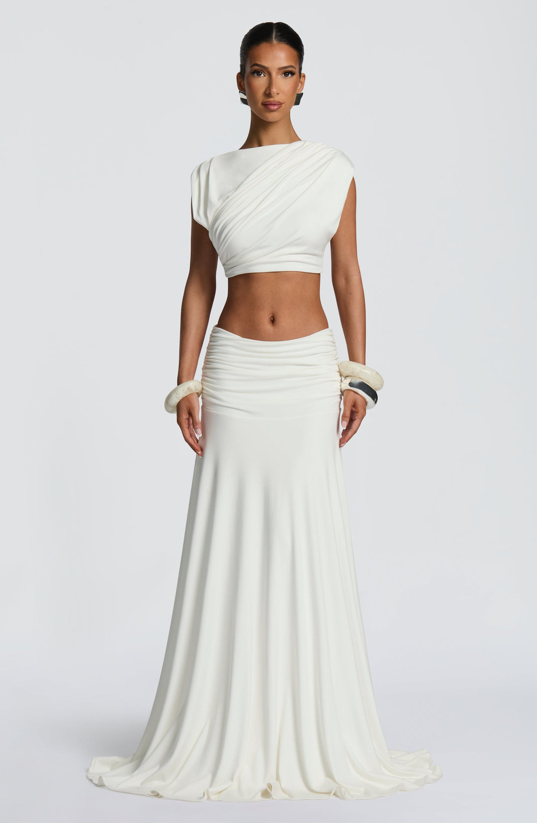 Avelaelle Top in Ivory by Clandour, product photo 11