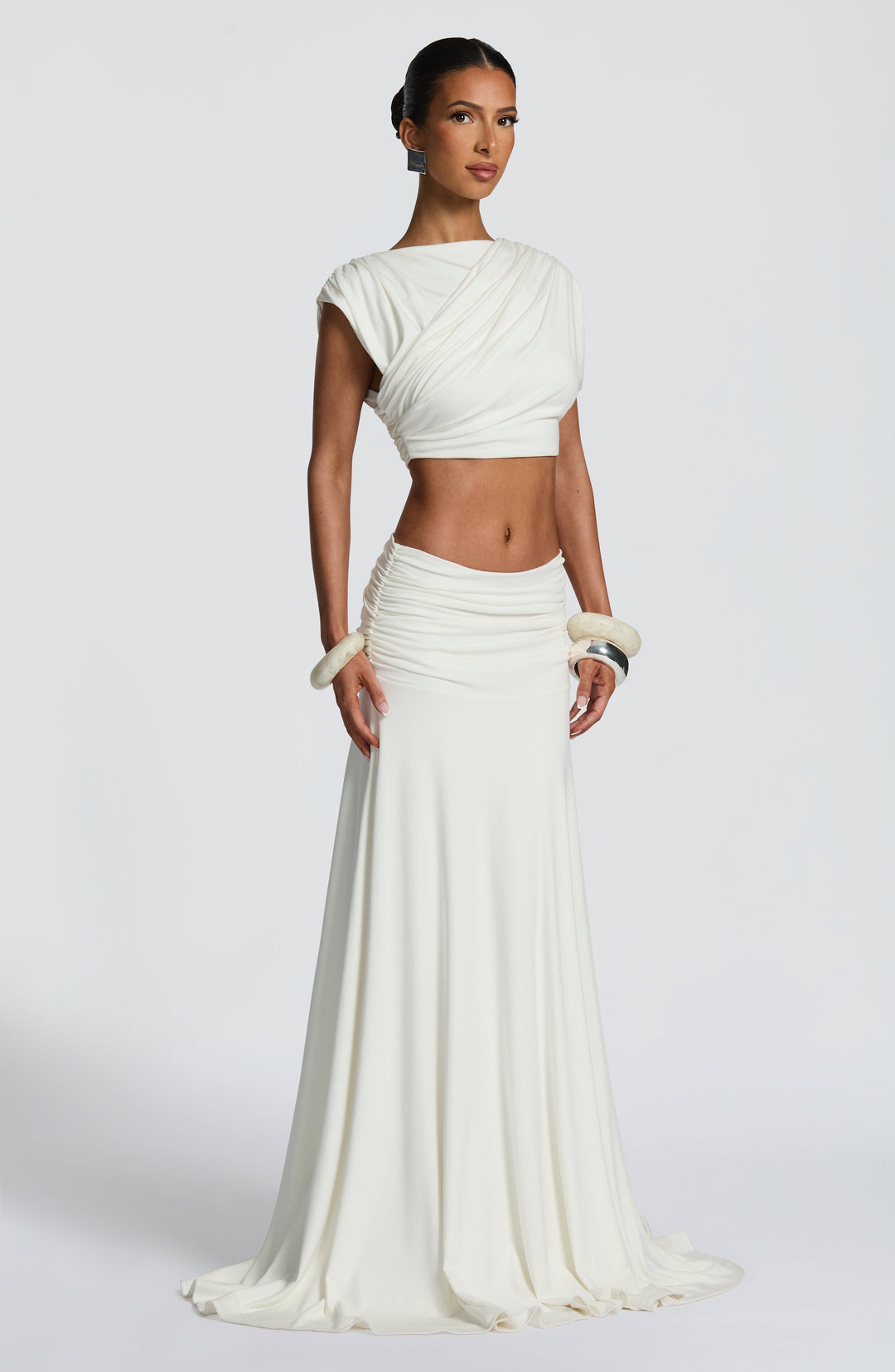 Avelaelle Top in Ivory by Clandour, product photo 12