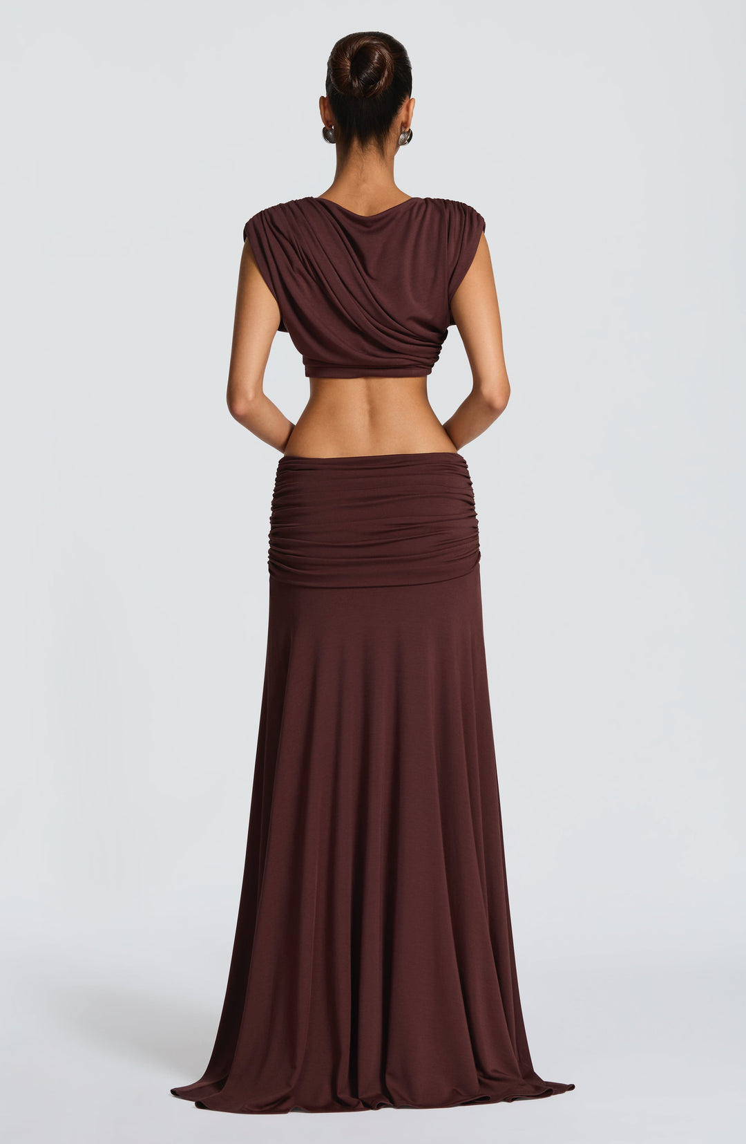 Avelaelle Top in Plum Brown by Clandour, product photo 3