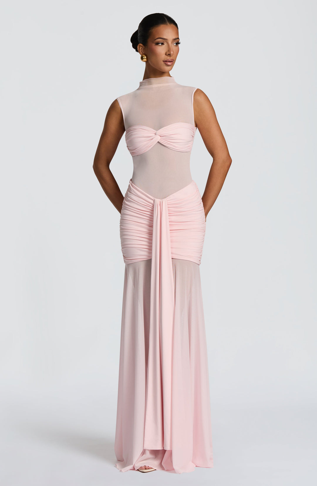 Avelanna Top in Blush by Clandour, product photo 4