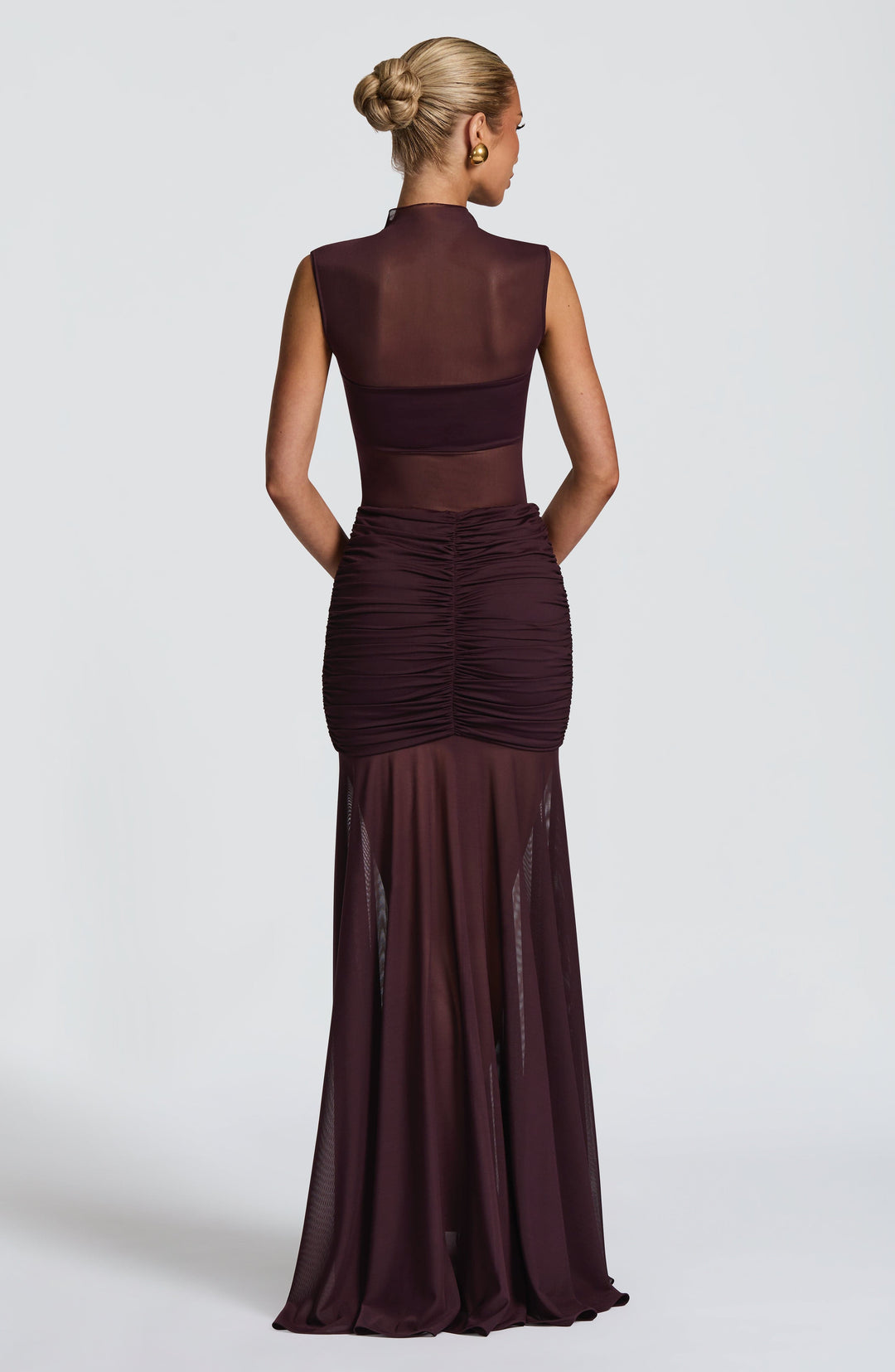 Avelanna Top in Plum by Clandour, product photo 4
