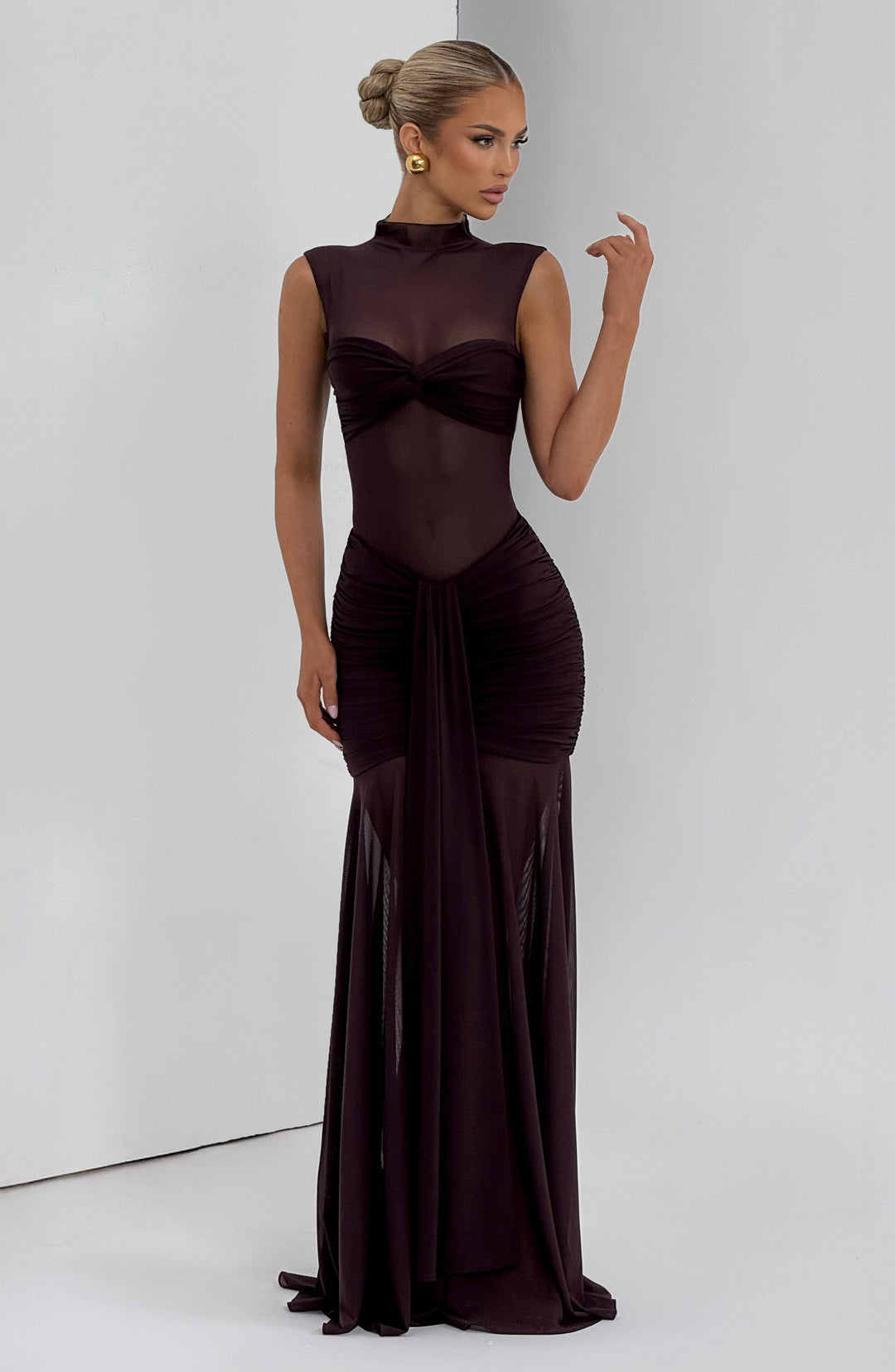 Avelanna Top in Plum by Clandour, product photo 8