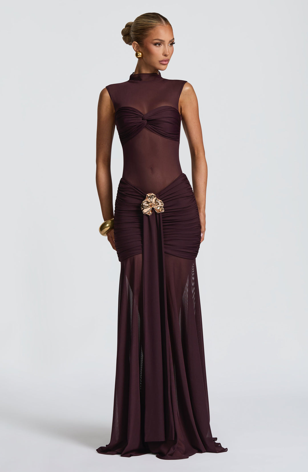 Avelanna Top in Plum by Clandour, product photo 16