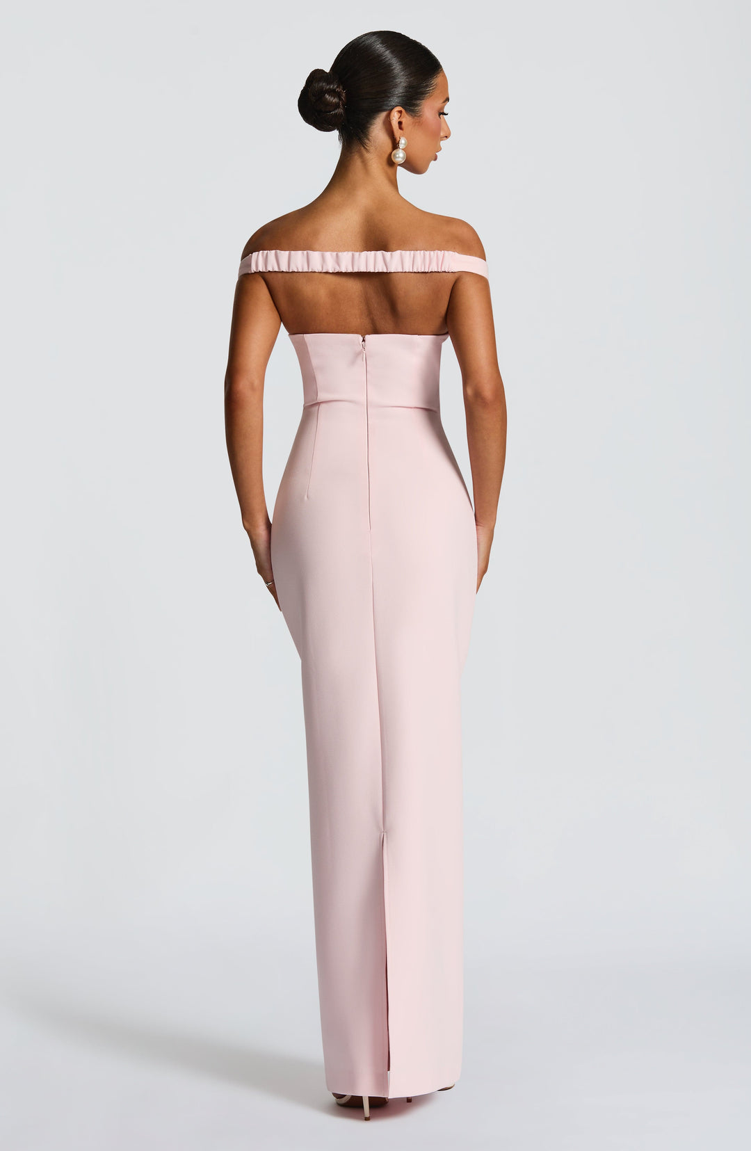 Avelelle Maxi Dress in Blush by Clandour, product photo 5