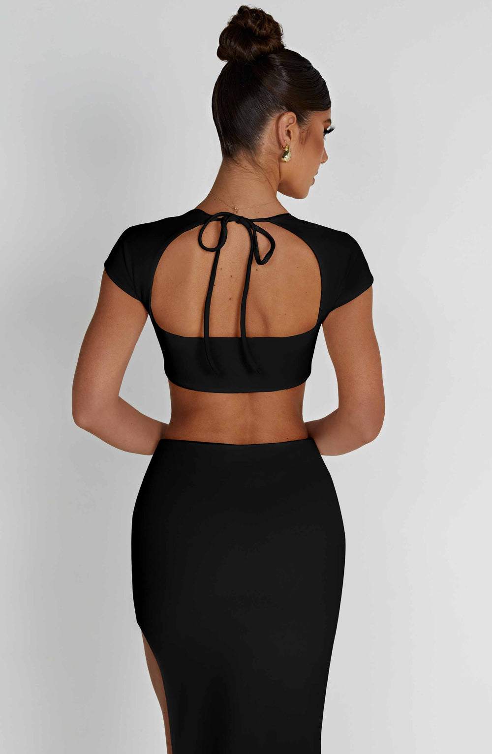 Avelise Top in Black by Clandour, product photo 2