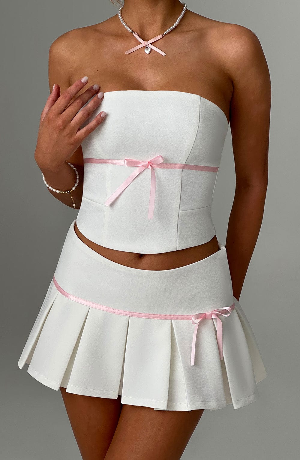 Brielia Top in Ivory by Clandour, product photo 5