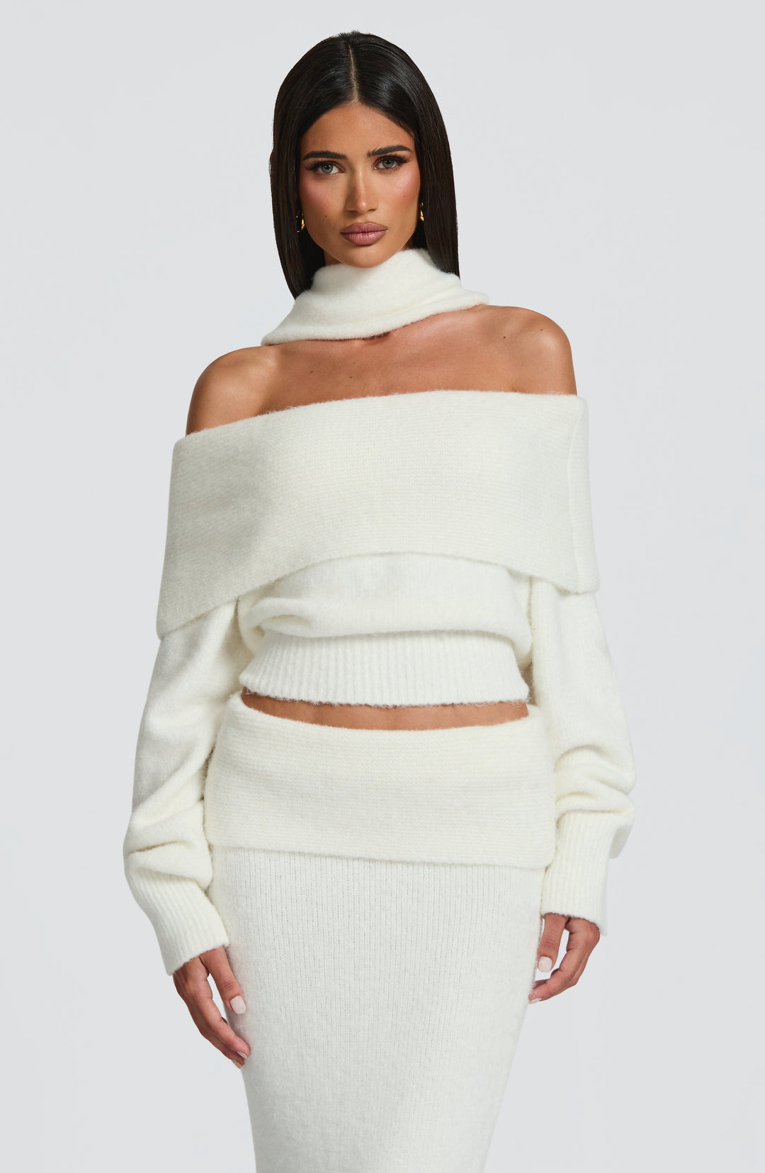 Briette Top in Ivory by Clandour, product photo 1