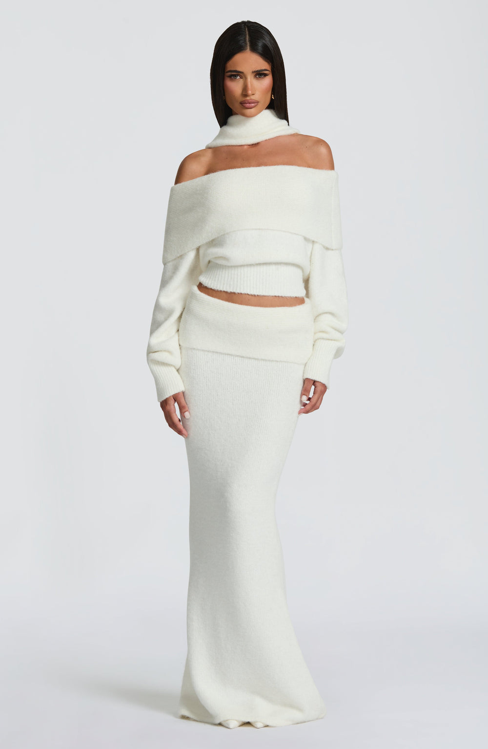 Briette Top in Ivory by Clandour, product photo 2