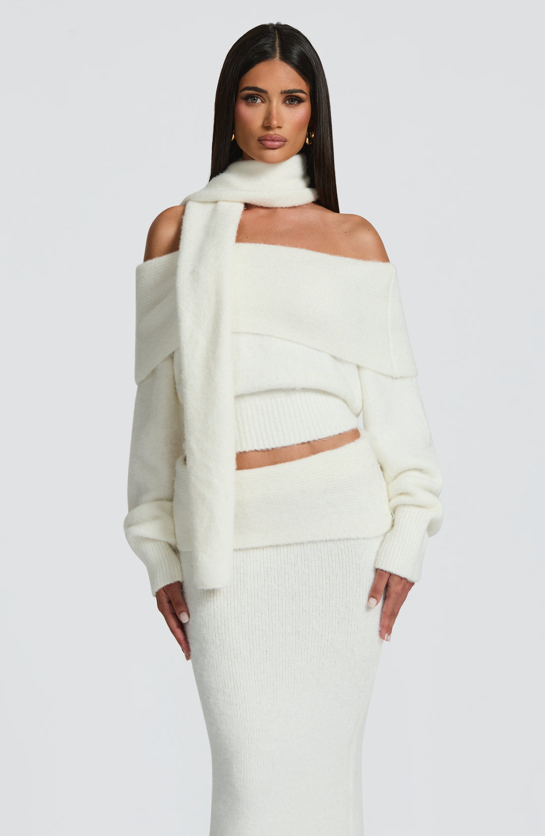 Briette Top in Ivory by Clandour, product photo 5