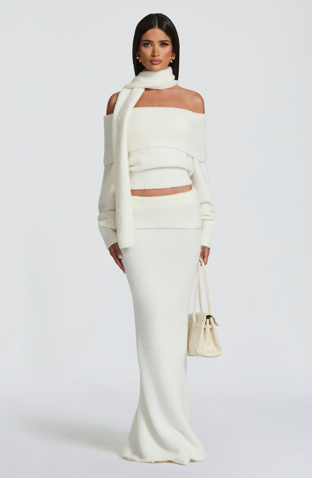Briette Top in Ivory by Clandour, product photo 6