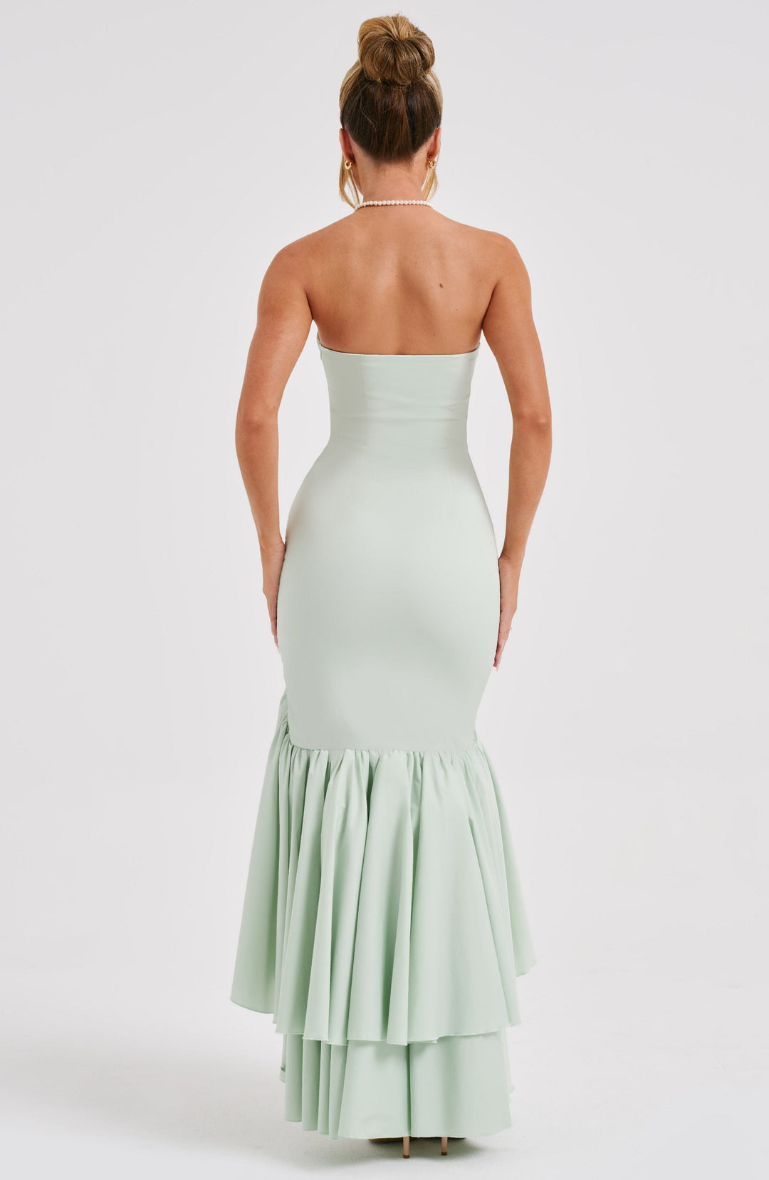 Brise Maxi Dress in Sage by Clandour, product photo 3