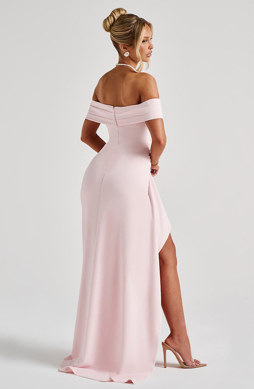Camille Maxi Dress in Blush by Clandour, product photo 6