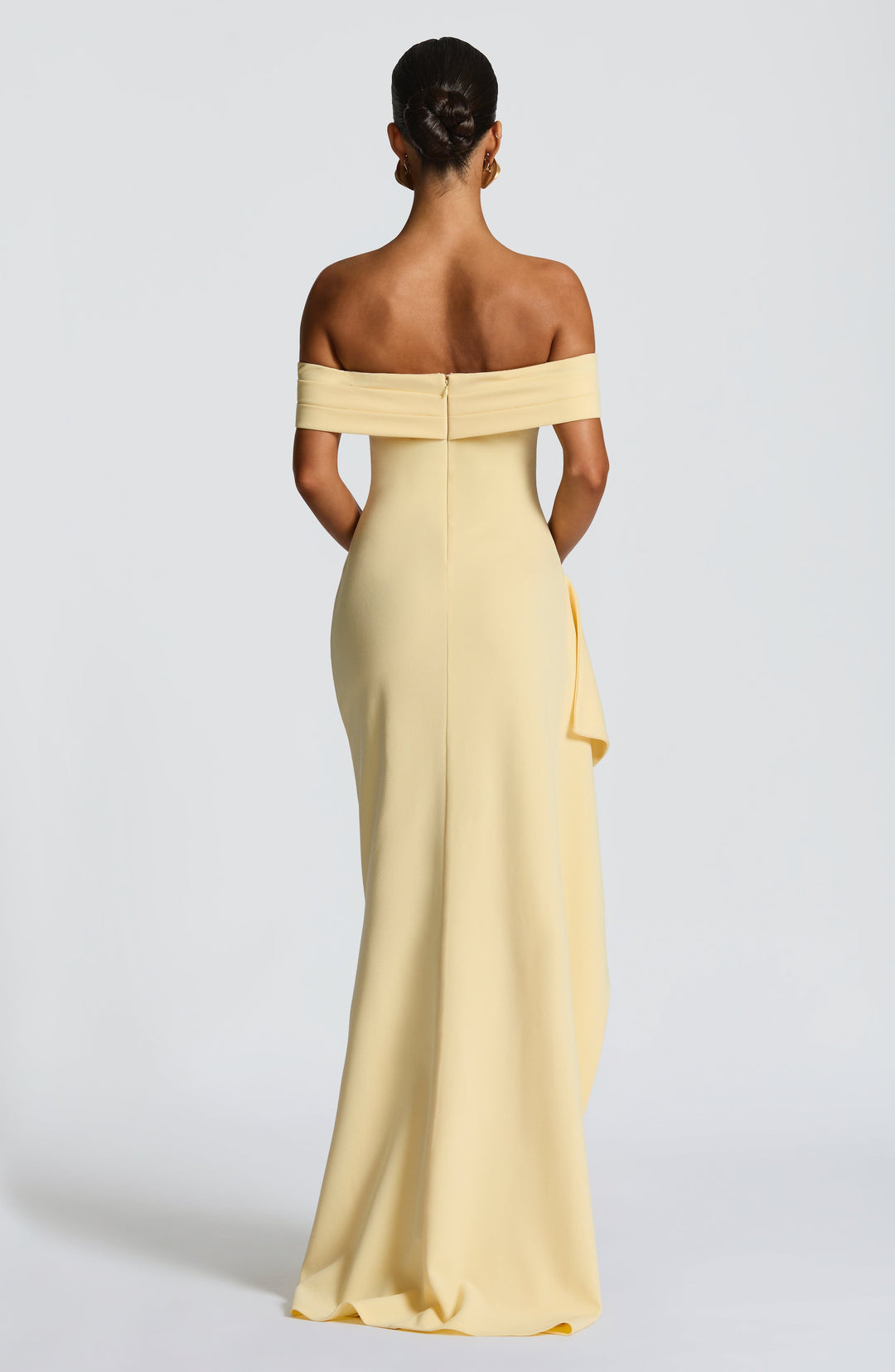 Camille Maxi Dress in Lemon by Clandour, product photo 4