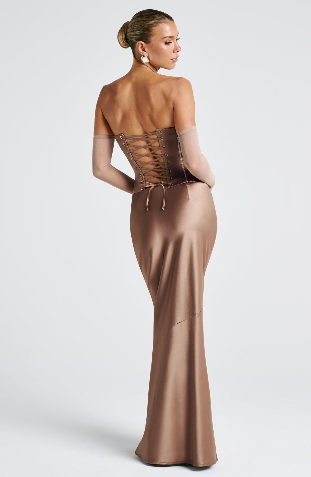 Corairis Maxi Skirt in Hazel by Clandour, product photo 3
