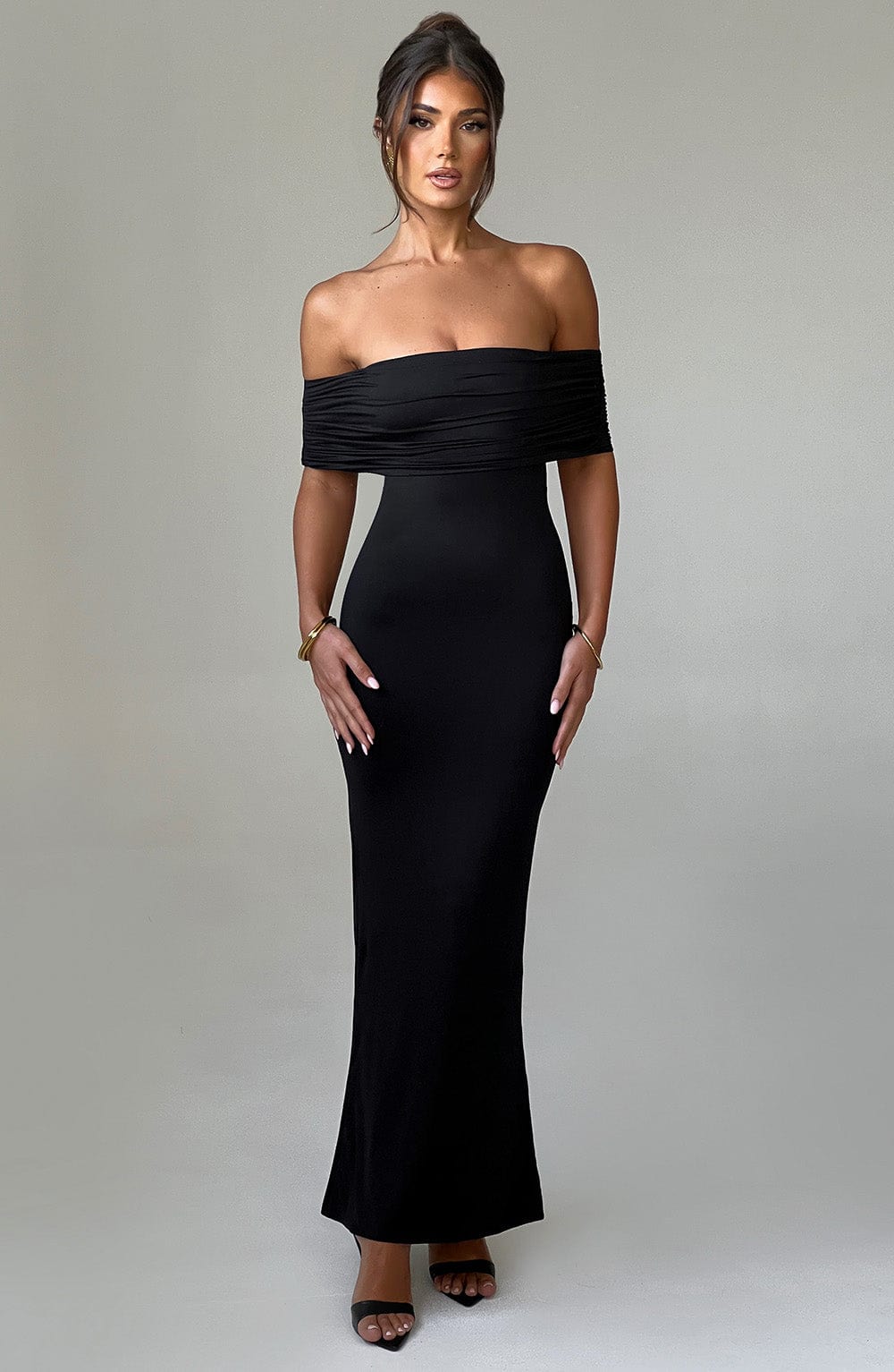 Coralise Maxi Dress in Black by Clandour, product photo 13