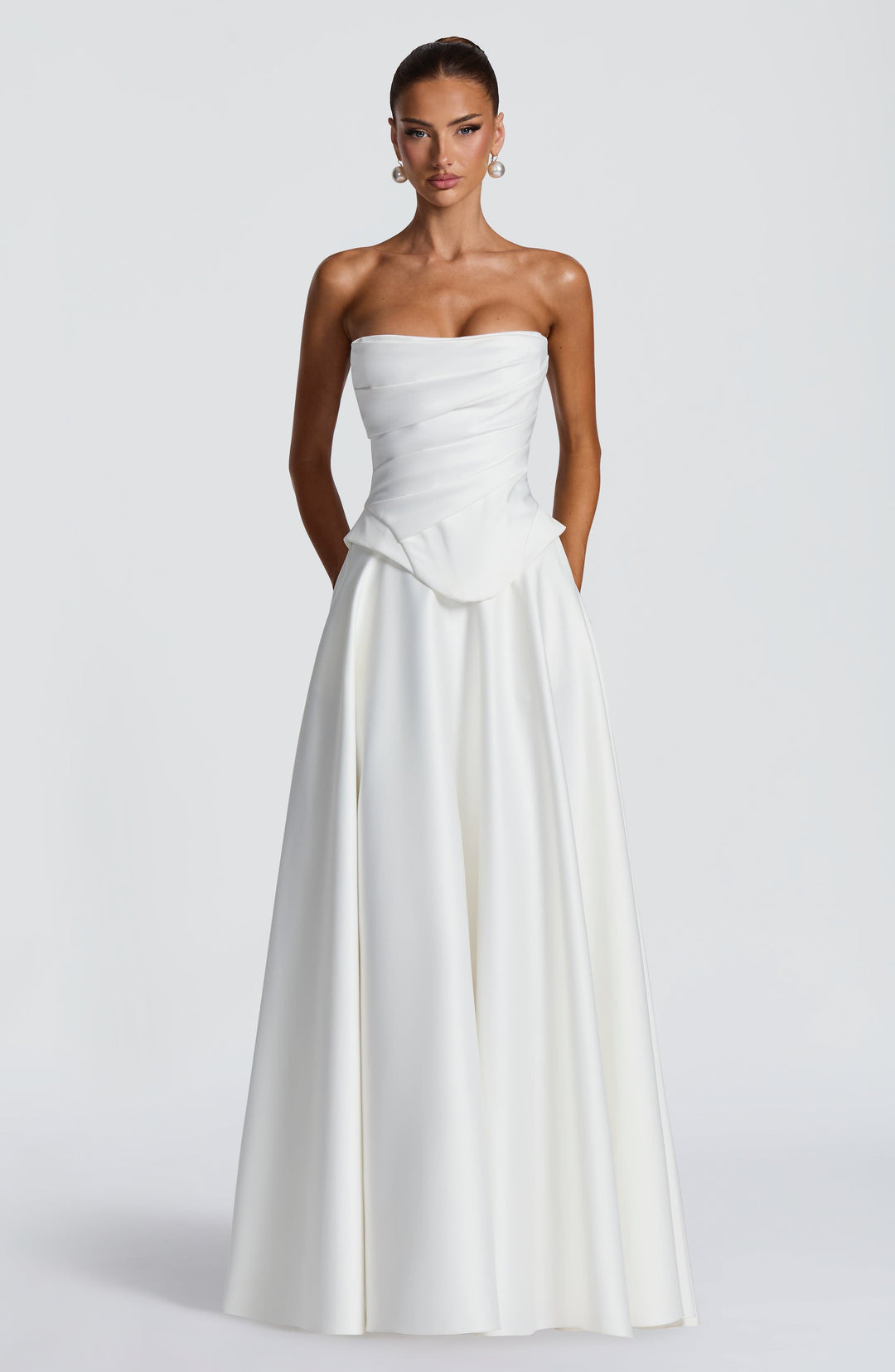 Corara Corset in Ivory by Clandour, product photo 5