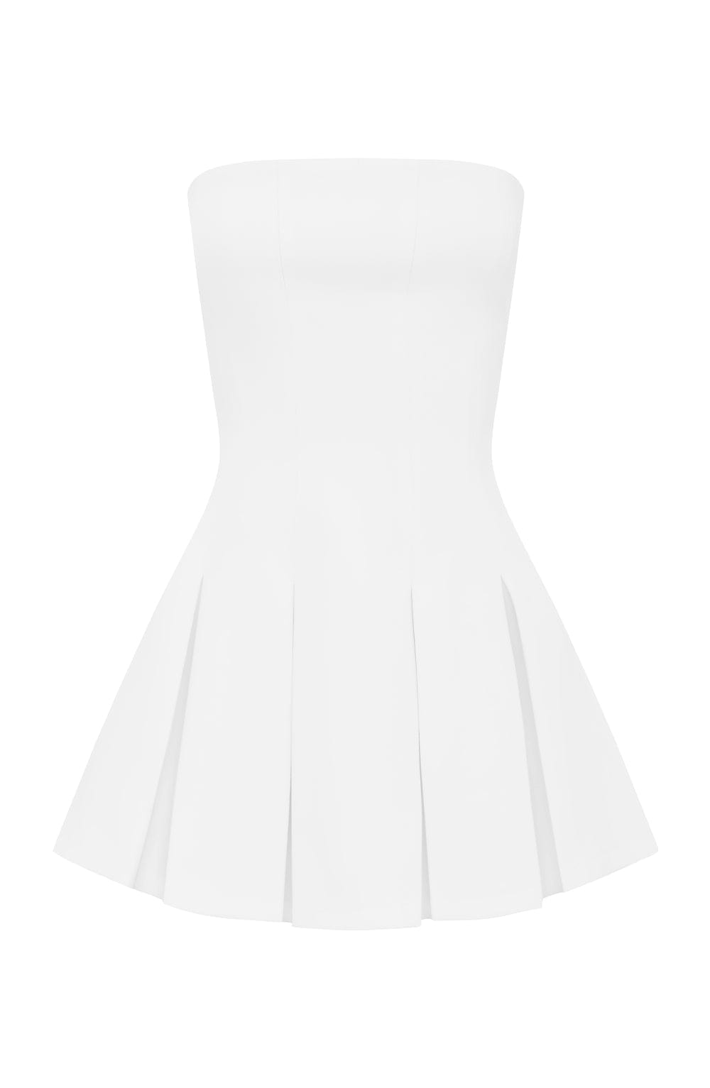 Daliaella Mini Dress in Ivory by Clandour, product photo 10