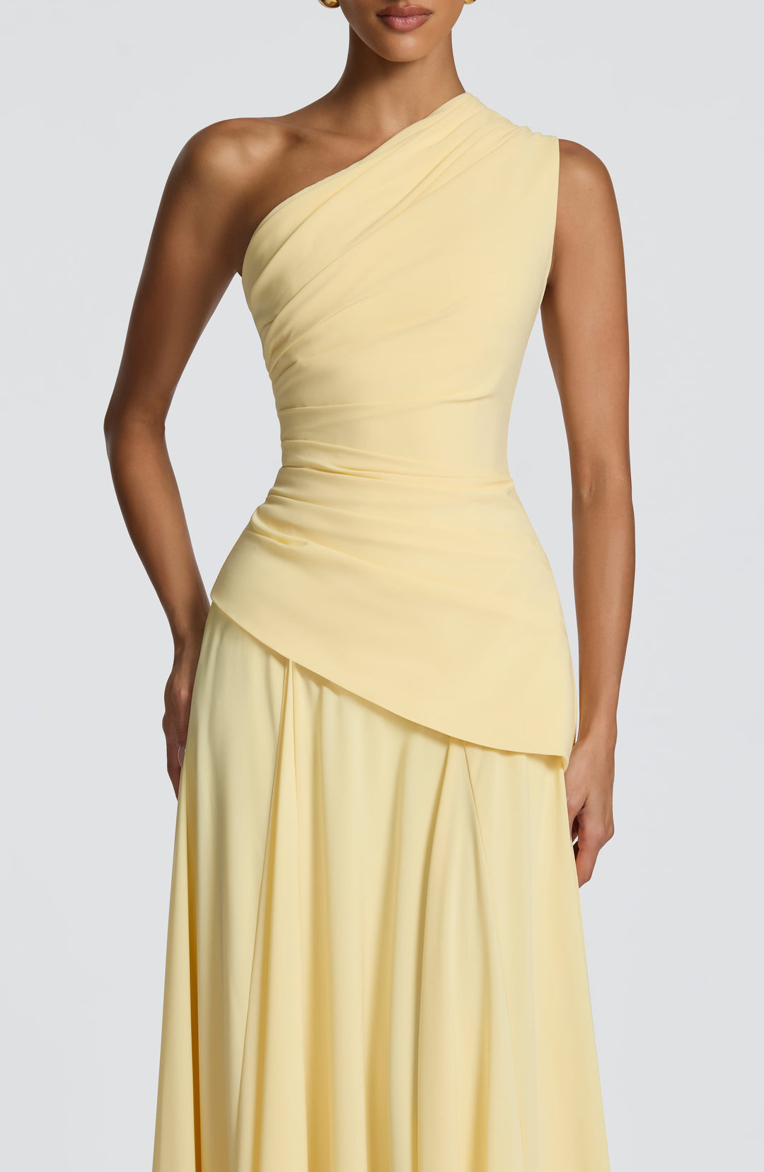 Daliaina Maxi Dress in Lemon by Clandour, product photo 5