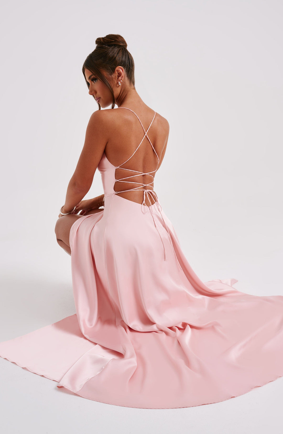 Daliaine Maxi Dress in Blush by Clandour, product photo 5