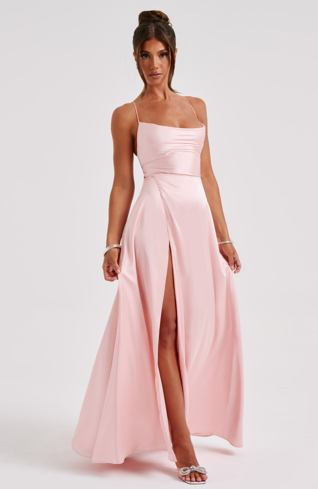 Daliaine Maxi Dress in Blush by Clandour, product photo 8
