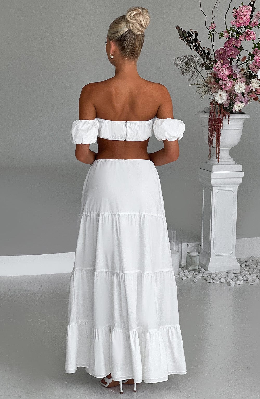 Dalialina Top in Ivory by Clandour, product photo 2