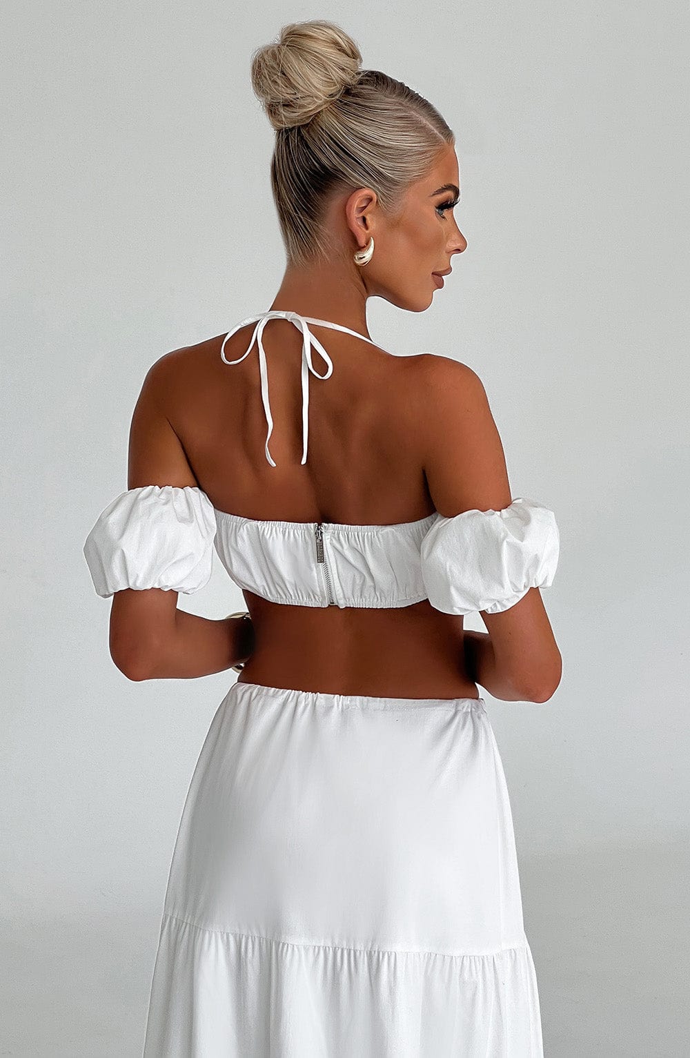 Dalialina Top in Ivory by Clandour, product photo 5