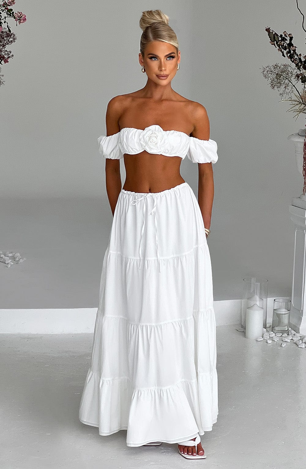 Dalialina Top in Ivory by Clandour, product photo 7