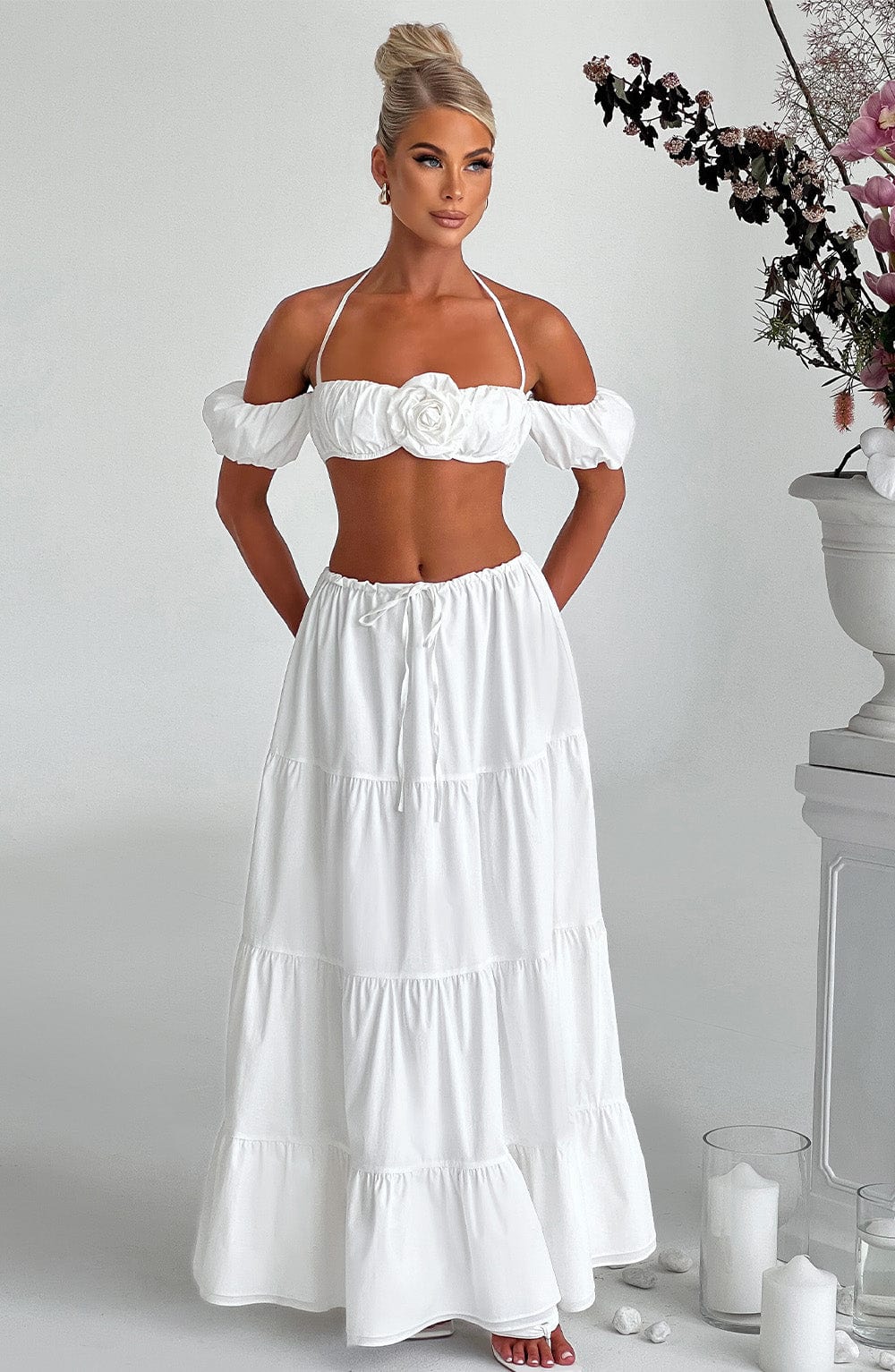 Dalialina Top in Ivory by Clandour, product photo 9