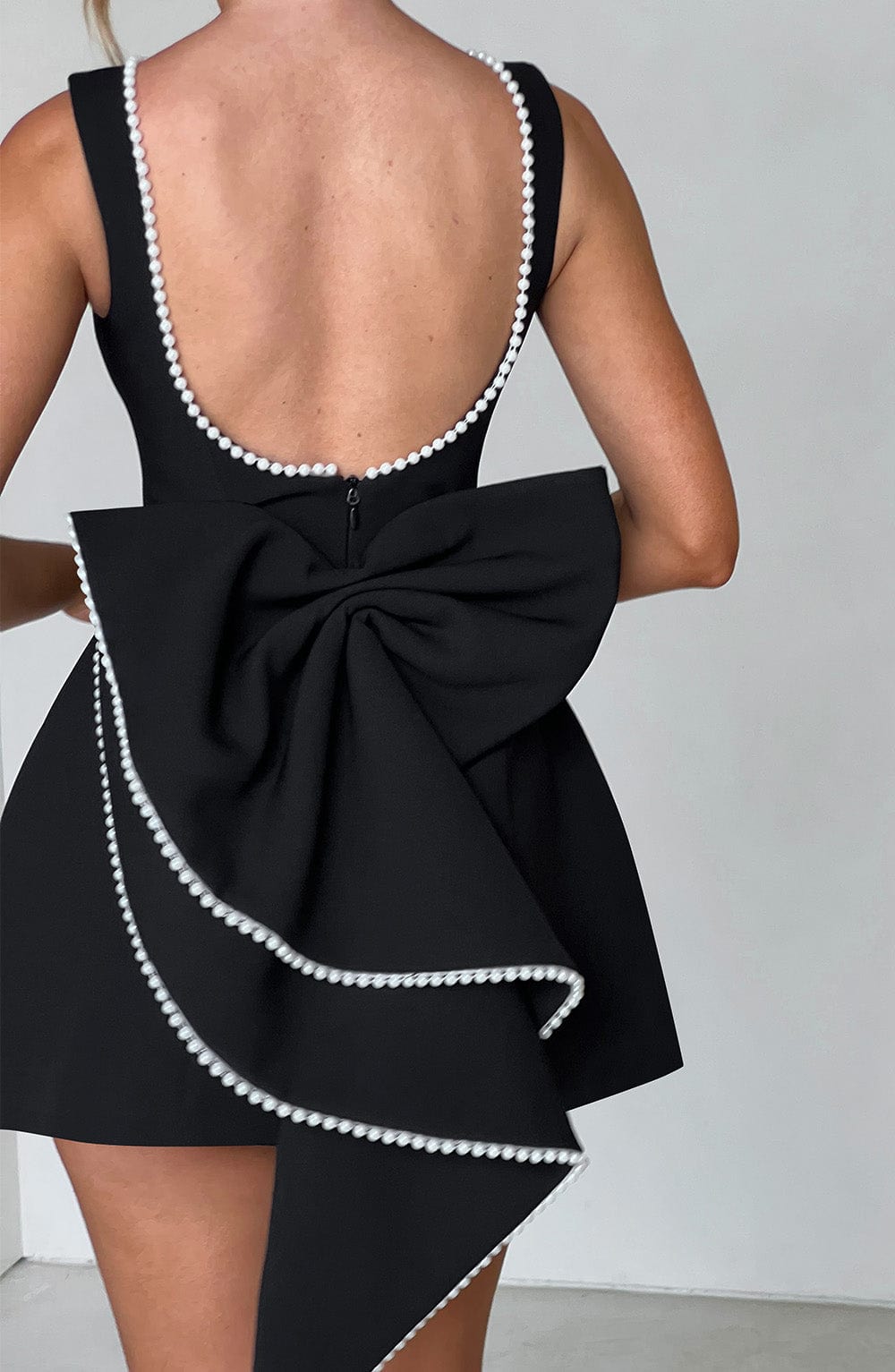 Daliamira Mini Dress in Black by Clandour, product photo 5