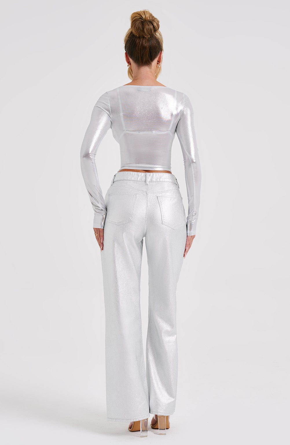 Dalianora Pant in Silver by Clandour, product photo 13