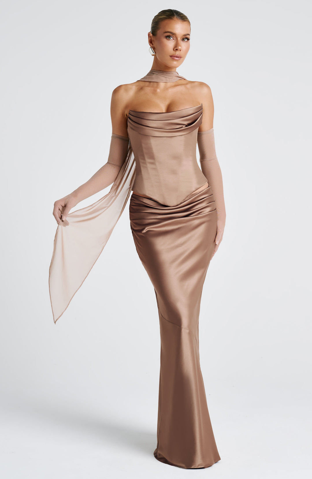 Daliaoria Corset in Hazel by Clandour, product photo 8
