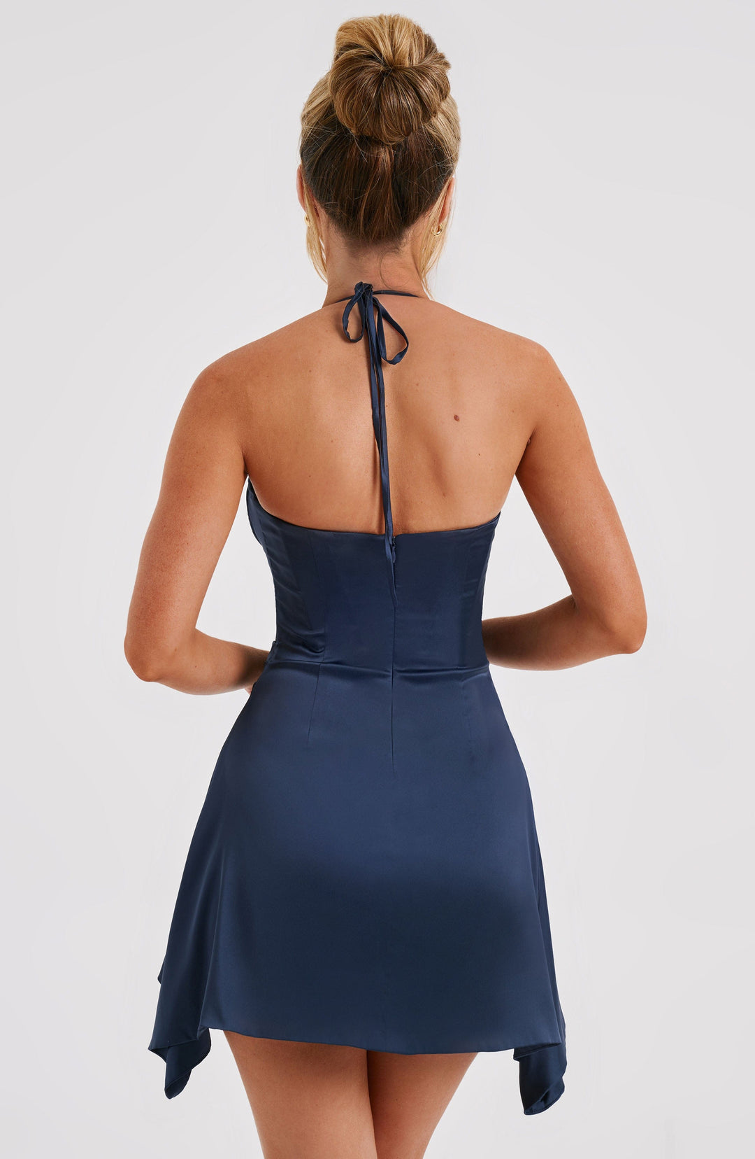 Daliavieve Mini Dress in Navy by Clandour, product photo 4