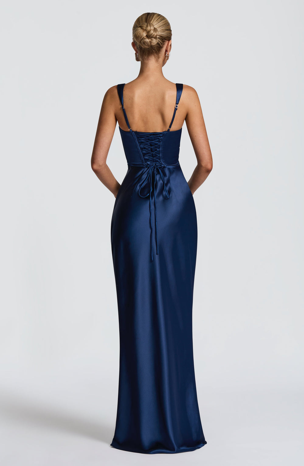 Daliayne Maxi Dress in Navy by Clandour, product photo 2