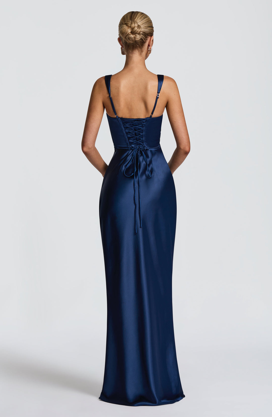 Daliayne Maxi Dress in Navy by Clandour, product photo 2