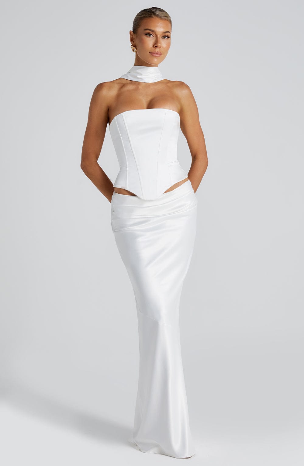 Elenara Corset in Ivory by Clandour, product photo 9