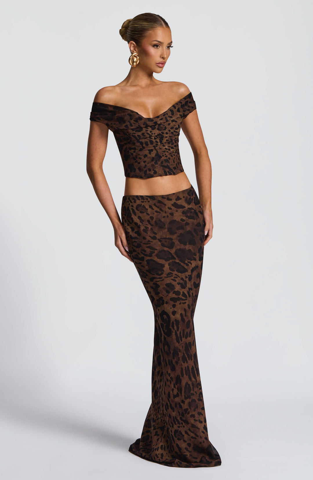 Elenena Top in Leopard Print by Clandour, product photo 7