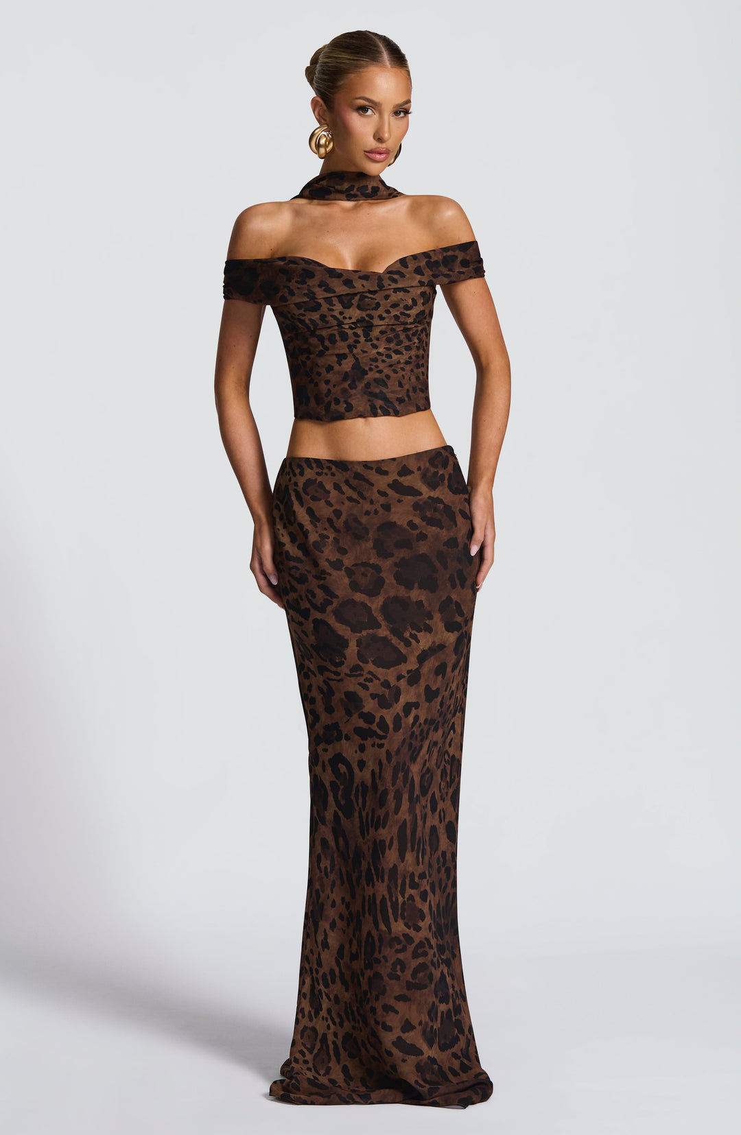 Elenena Top in Leopard Print by Clandour, product photo 10