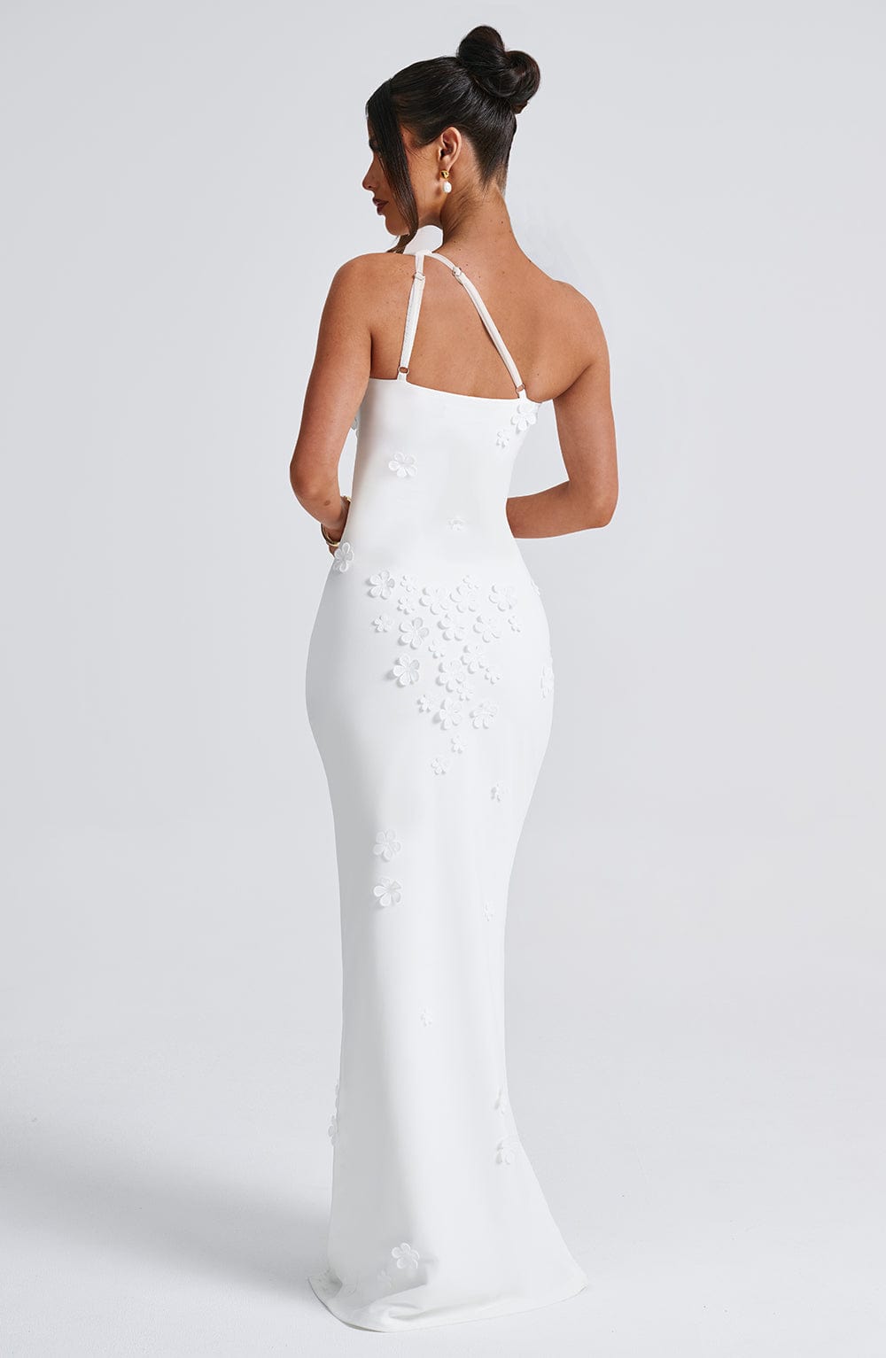 Elennora Maxi Dress in Ivory by Clandour, product photo 2