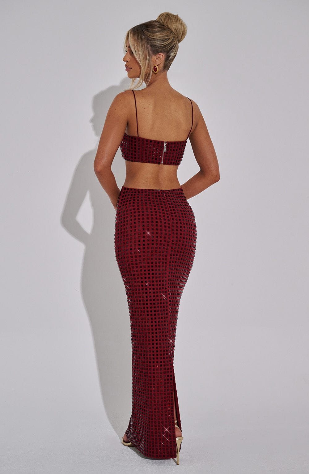 Fioraessa Top in Wine by Clandour, product photo 7