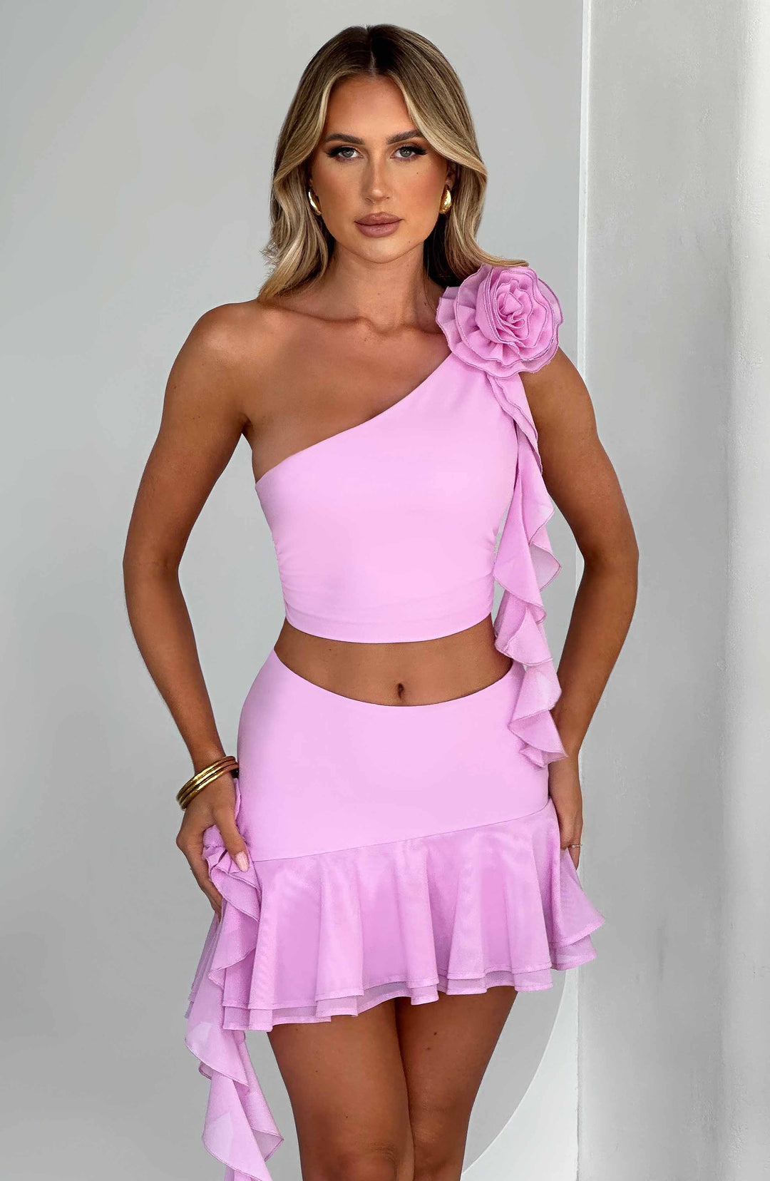 Fioraine Top in Pink by Clandour, product photo 1