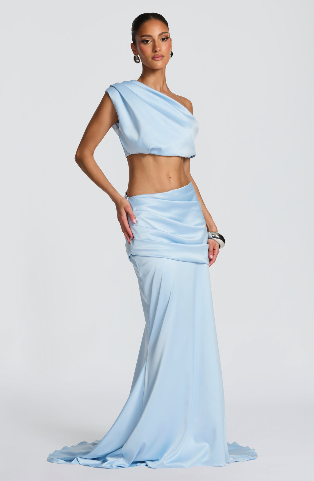 Fiorairis Top in Glacier Blue by Clandour, product photo 6