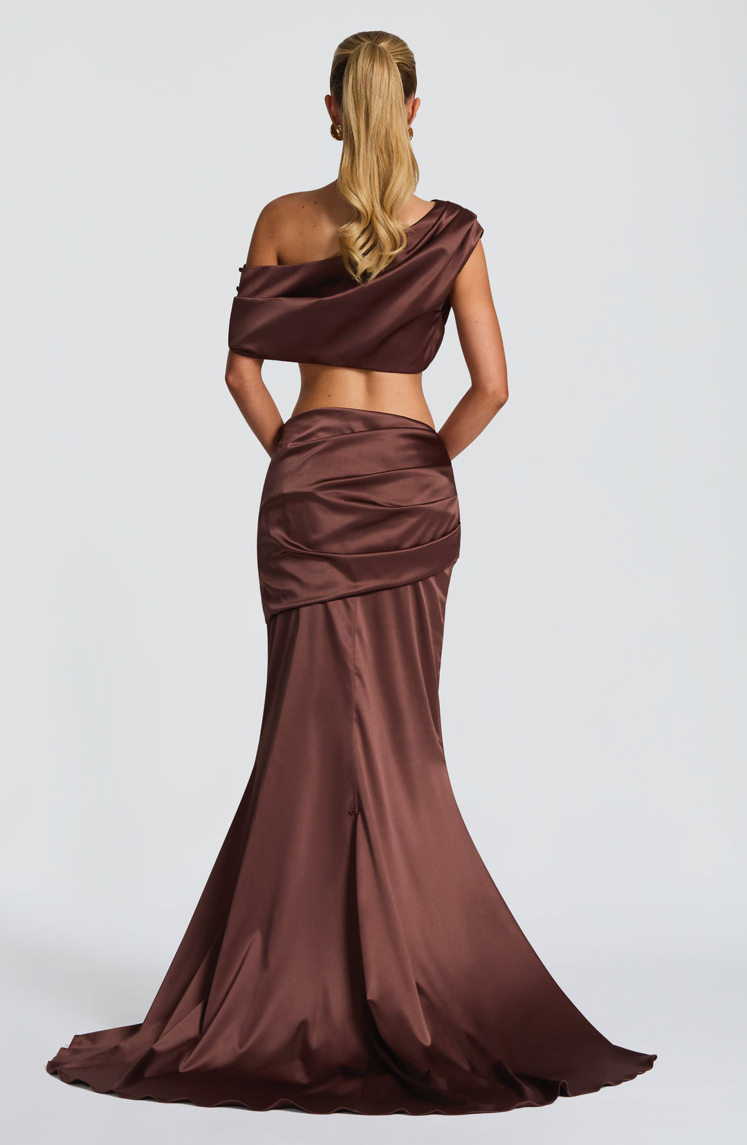 Fiorairis Top in Plum Brown by Clandour, product photo 5