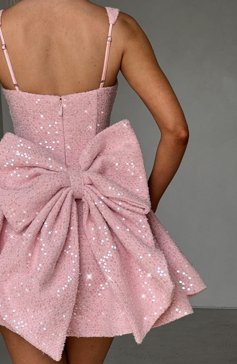Fioramira Mini Dress in Blush by Clandour, product photo 8