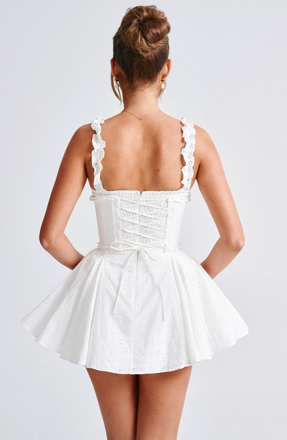 Giaelia Playsuit in Ivory by Clandour, product photo 4