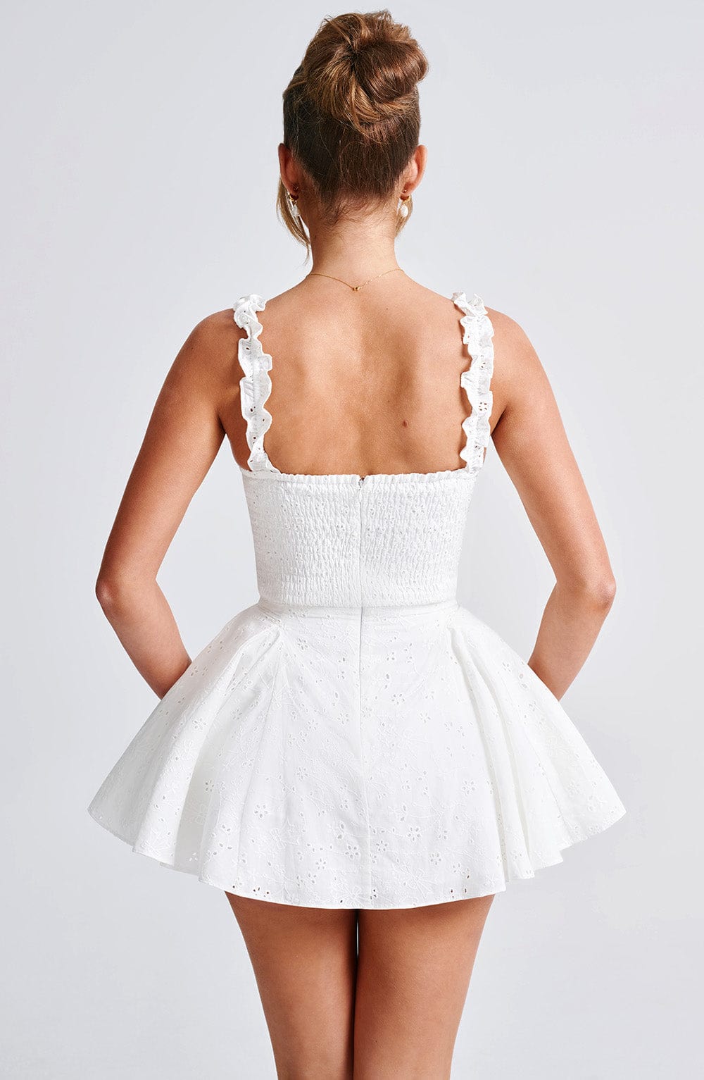 Giaelia Playsuit in Ivory by Clandour, product photo 12