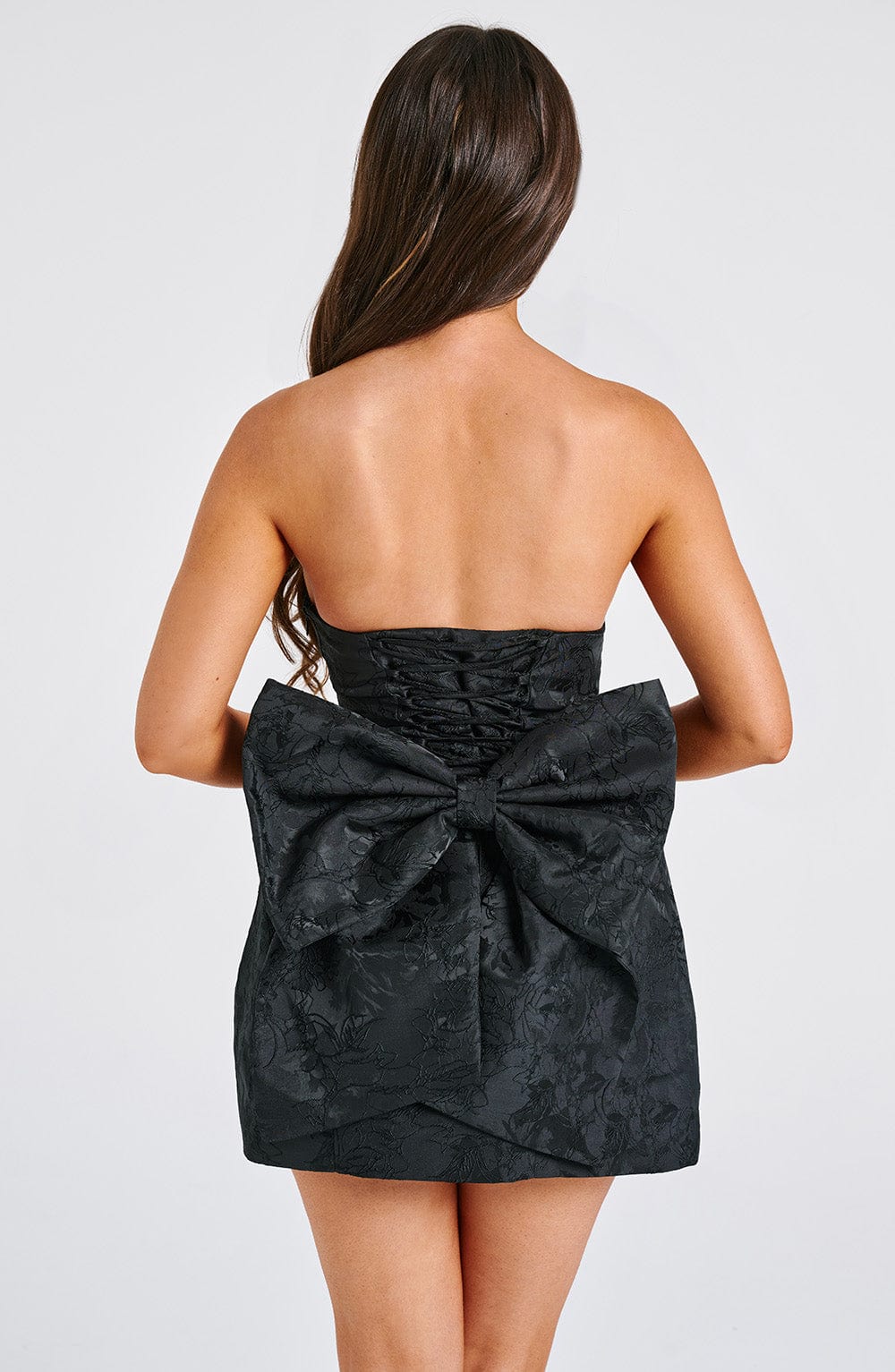 Giaina Mini Dress in Black by Clandour, product photo 11