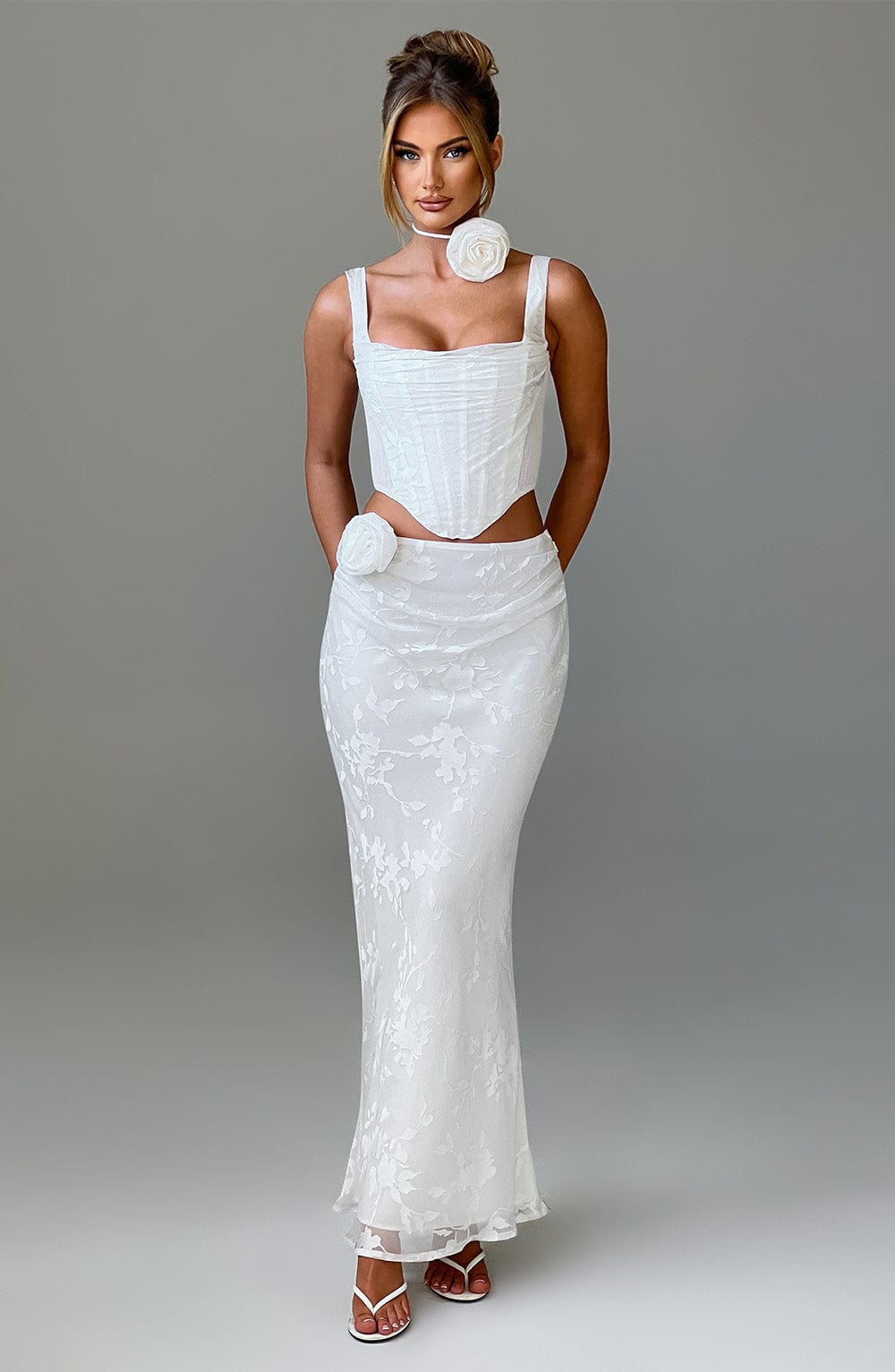 Giaola Corset in Ivory by Clandour, product photo 8