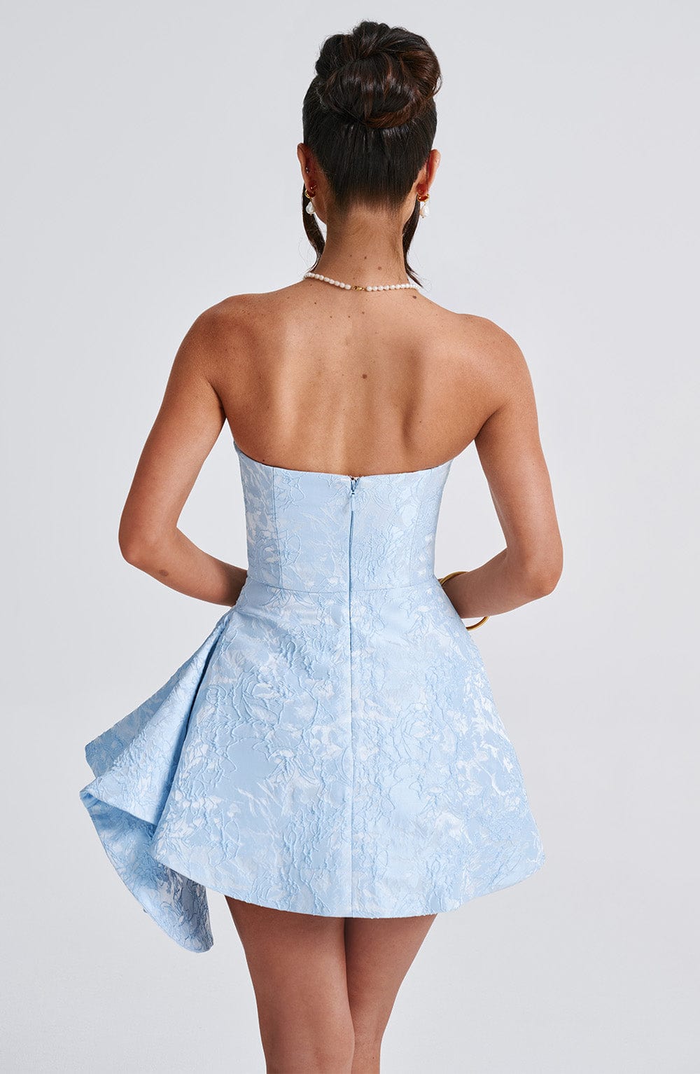 Giari Playsuit in Blue by Clandour, product photo 2